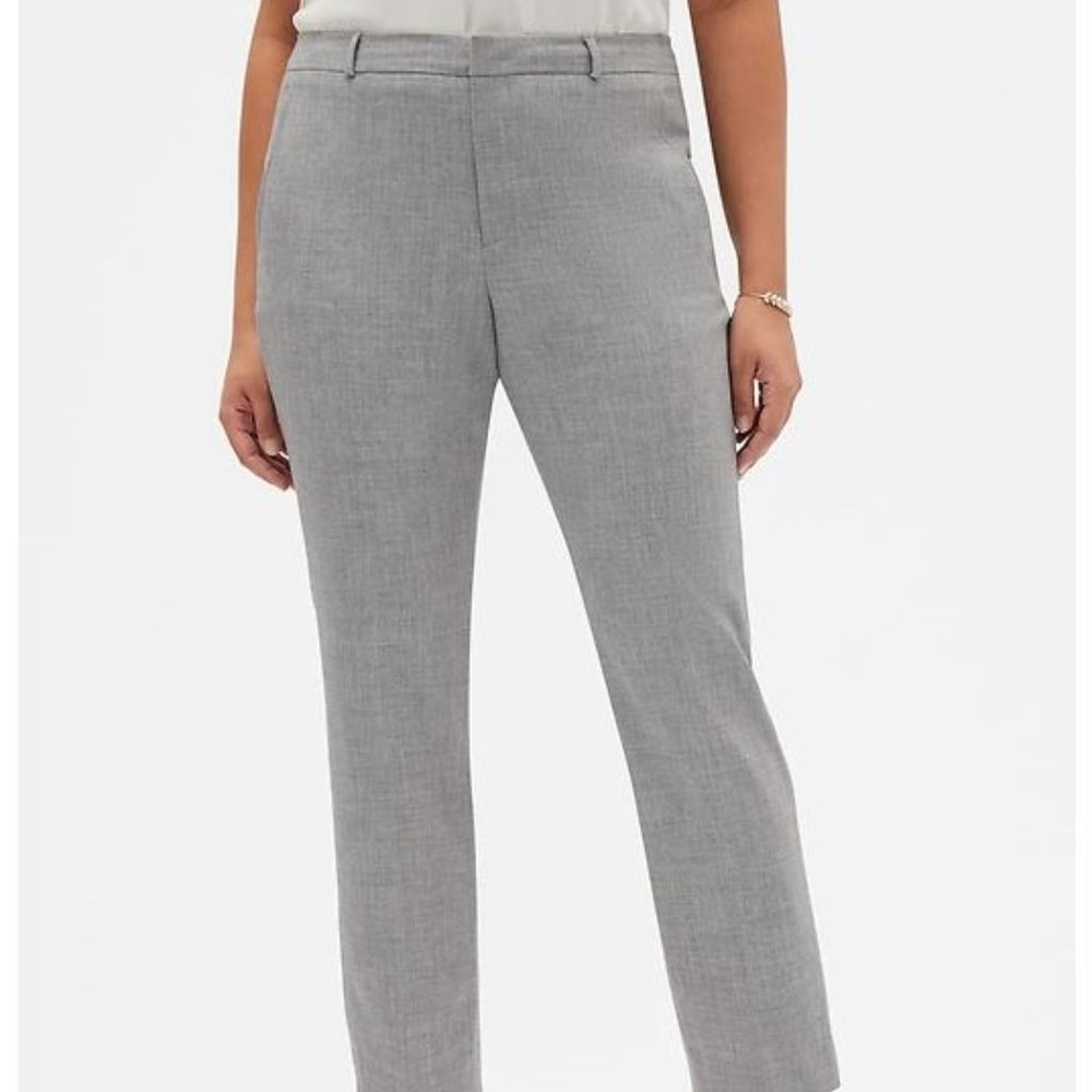 BANANA REPUBLIC RYAN CURVY FIT GREY PANTS – SIZE 2